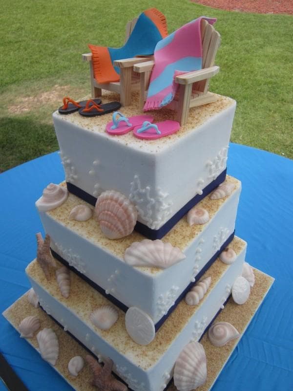 American Dream Cakes, Inc — Wedding Cake, portfolio photo 4