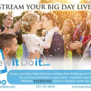 ViewItDoIt | Stream Your Big Day LIVE!