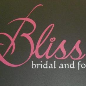 Bliss bridal and formalwear